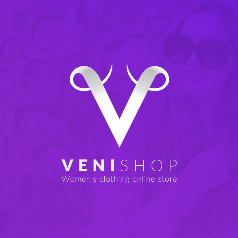 طراحی لوگوی فروشگاه آنلاین زنانه