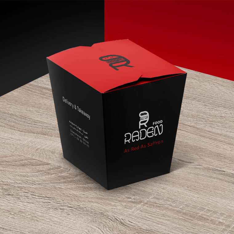 طراحی بسته بندی جعبه سیب زمینی