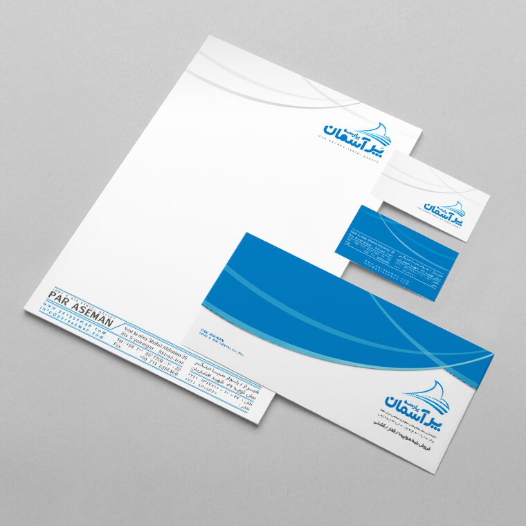 طراحی ست اداری آژانس هواپیمایی