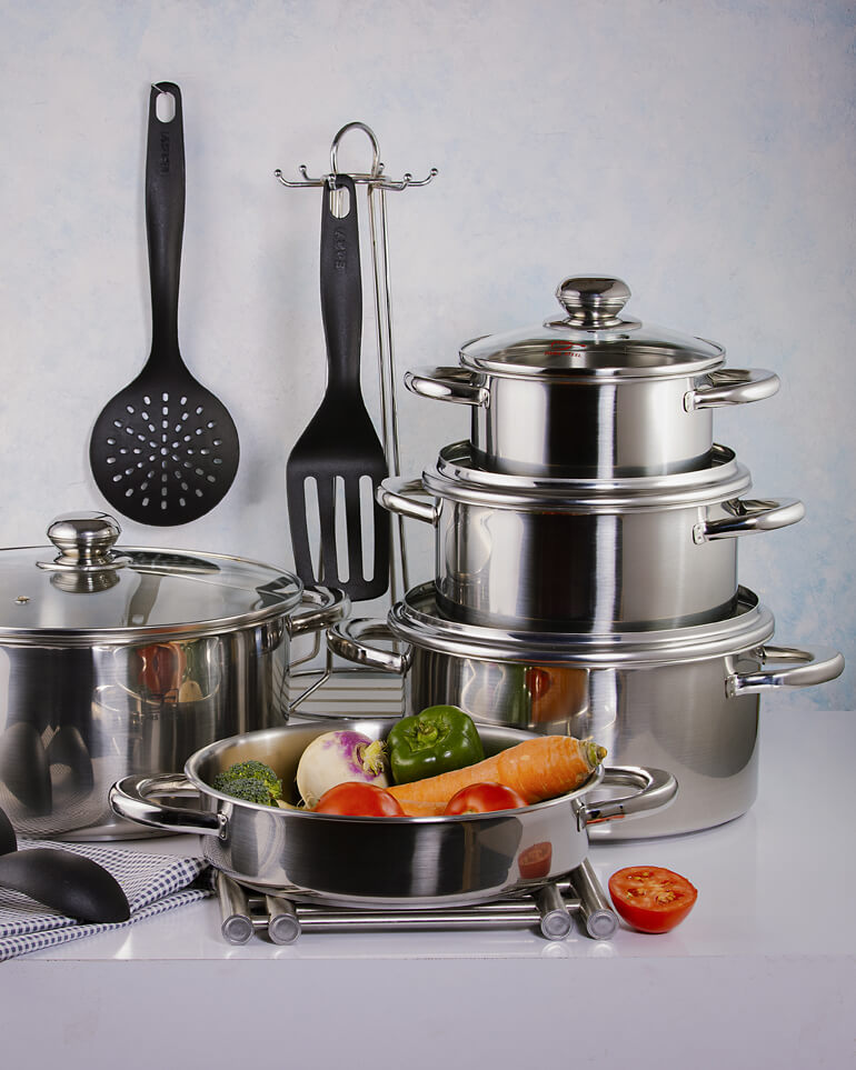 سرویس قابلمه استیل